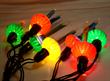 Bubble Lights Vintage- strand of 8